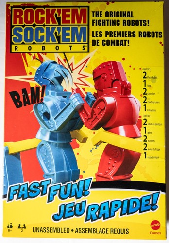 Rock sock robots game - rock'em, sock'em