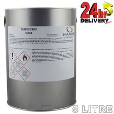Manor Coatings TOP Quality Commercial Vehicle Chassis Black Paint 5L