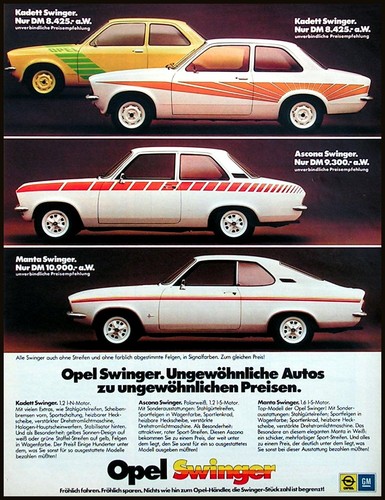 Opel kadett manta a and - kadett,