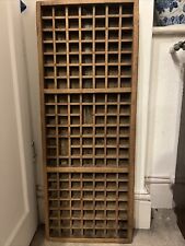 Vintage Wooden Printing Press Tray 