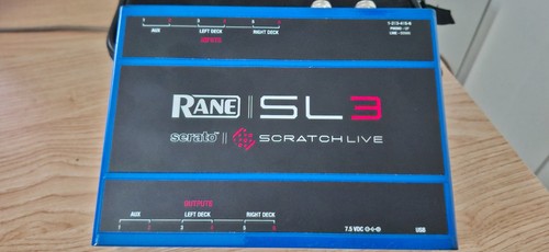 Rane scratch live sl3 - dj, audio
