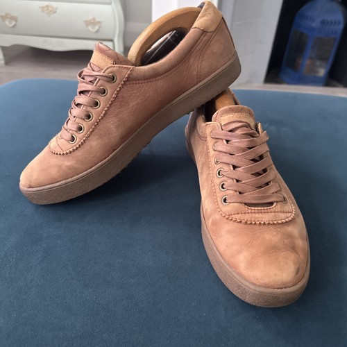 Barbour brown leather lace - leather,