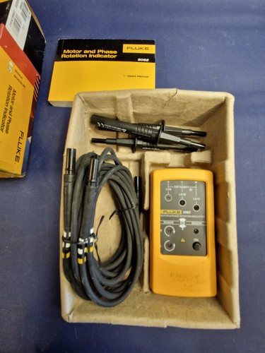 Fluke 9062 phase and - phase, motor