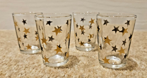 Retro vintage gold - retro/vintage, stars