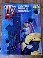 2000AD PROG 593 JUSTICE DEPT'S