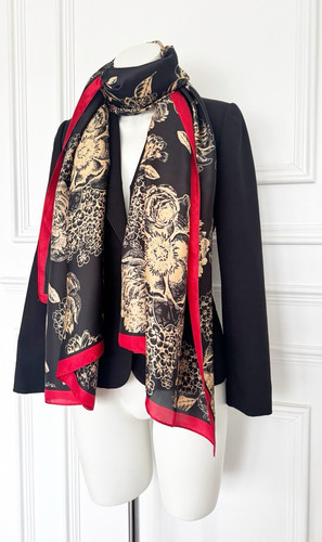 Black red gold - red, arty