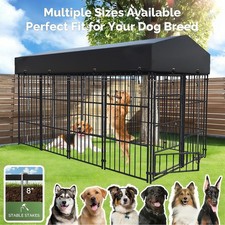Large outdoor dog enclosure - outdoor,