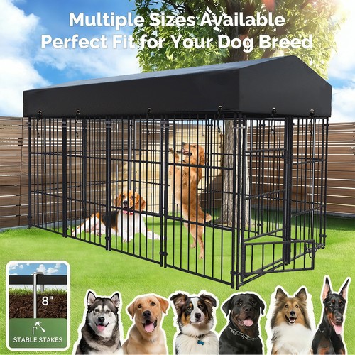Large outdoor dog enclosure - large,