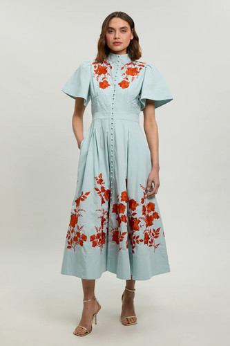 Karen millen midi dress - millen, womens