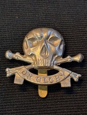 17TH 21ST LANCERS CAP BADGE IN