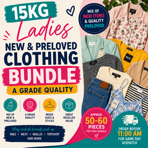 15kg ladies clothing - ladies,