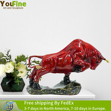 Hot Casting Bronze Bull Statue