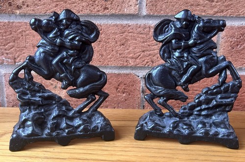 French cast iron fire - cast, dogs