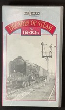 Decades Of Steam, The 1940s, VHS Video 60 Mins, Early Days of Nationalisation