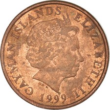[#1007113] Coin, Cayman Islands, Cent, 1999