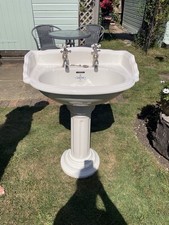 Used Sanitan Basin, Taps And