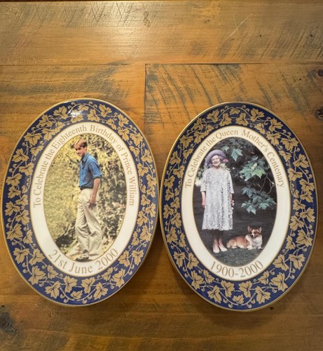 Queen mother tribute plate - queen,