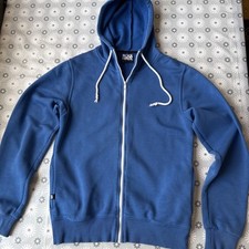 BCK&HRSY 🔵 Full Zip Hoodie with pockets - Size Small  