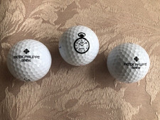 Titleist Patek Philippe Original Golf Ball set of 3. Rare pocket watch design