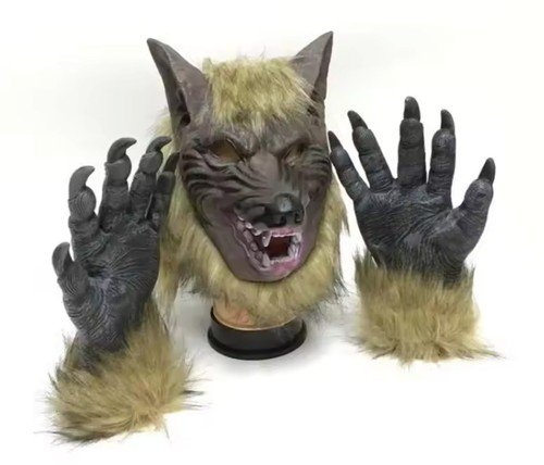 Halloween wolf head - halloween, mask