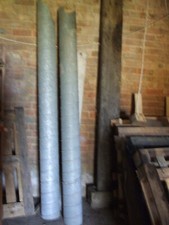 Galvanised steel spiral ducting