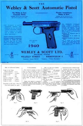 Webley scott 1940 automatic - &,