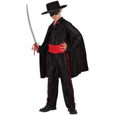 Boys Zorro Fancy Dress Costume