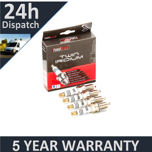 Double iridium spark plugs - double,