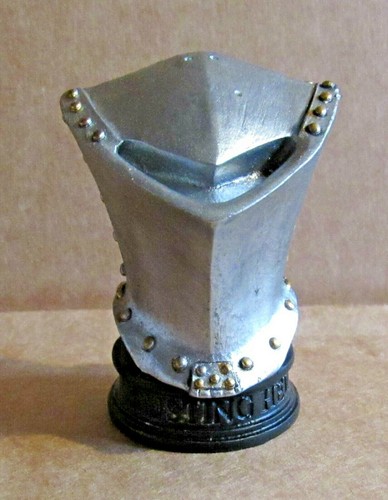 Ornament jousting helmet resin - helmet,