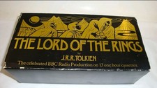 The Lord of the Rings BBC Radio 13 Cassette Box Set JRR Tolkien. Freepost.