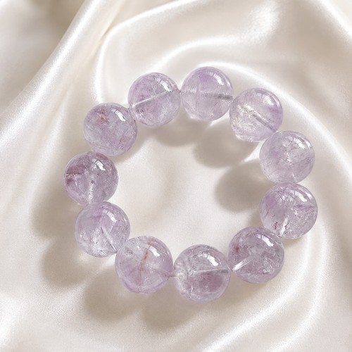 Pale lavender chunky beads