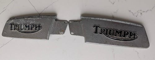 Triumph tank badges genuine - triumph,