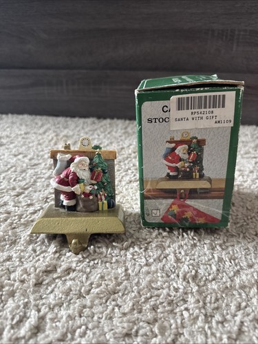 Vtg santa fireplace - vtg, by