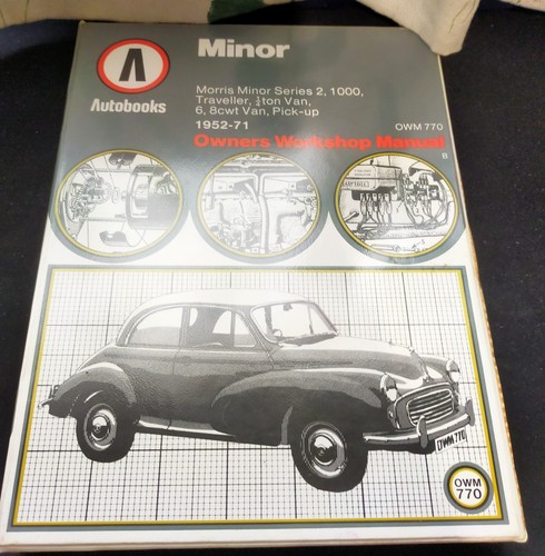 Morris minor 1952 - minor, autobooks