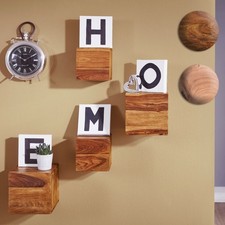 FineBuy Set of 4 Solid Wood