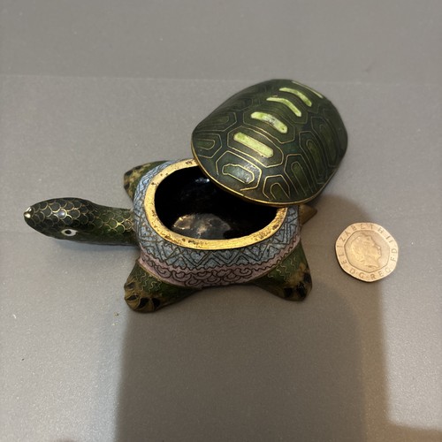 Small tortoise metal - metal, jewellery