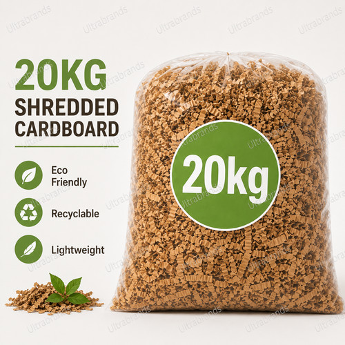 20kg shredded cardboard - 20kg,
