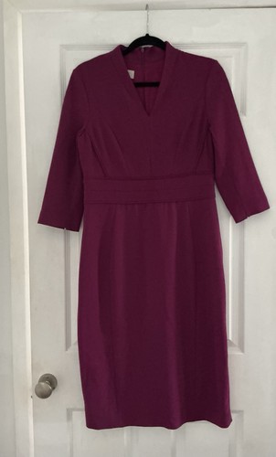 Hobbs kim burgundy dress - kim,