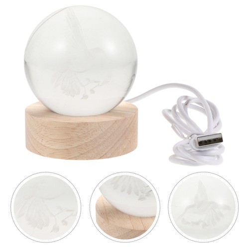 Decorative hummingbird crystal - decorative,