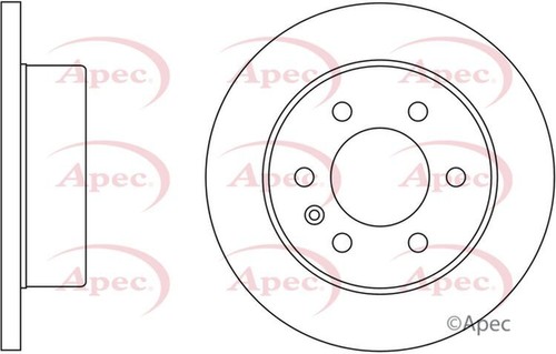 Apec brake disc rear - apec,