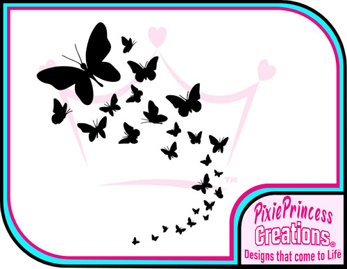Butterfly pretty flower - butterfly,