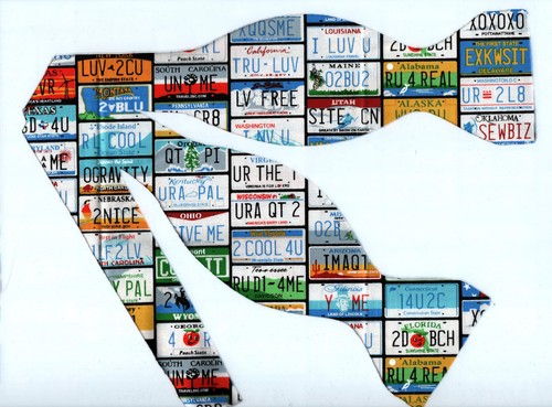 Travel bow tie american state - tie,,