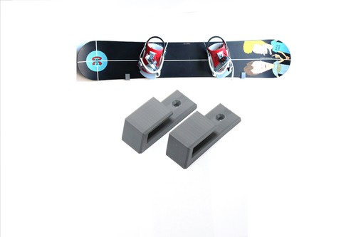 Wall mounted skis - mounted,