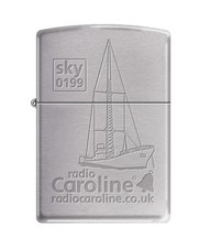 Radio Caroline Engraved Zippo