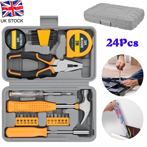 24pc home diy tool kit - 24pc,