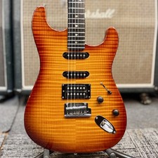 Fender American Deluxe Stratocaster FMT HSS -Tobacco Sunburst / 2007