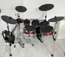 Alesis Strike Pro Electronic Drum Kit Sony Headphones 20" Lemon ride cymbal VGC