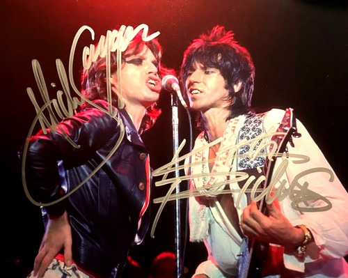 Rolling stones signed - stones,