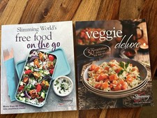 Slimming World Books X 2 ‘Free Food On The Go ‘ & ‘Veggie Deluxe’ 