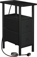 Slim Bedside Table with